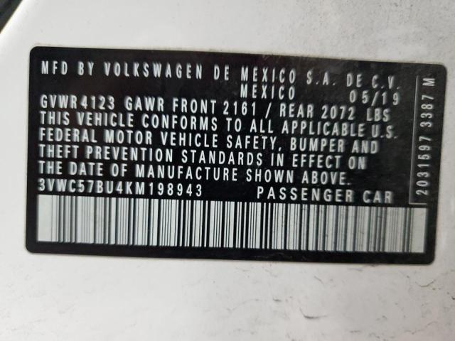 VIN 3VWC57BU4KM198943 2019 VOLKSWAGEN JETTA no.13