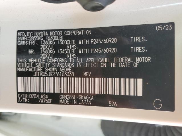 2023 TOYOTA 4RUNNER LI JTEKU5JR2P6163338