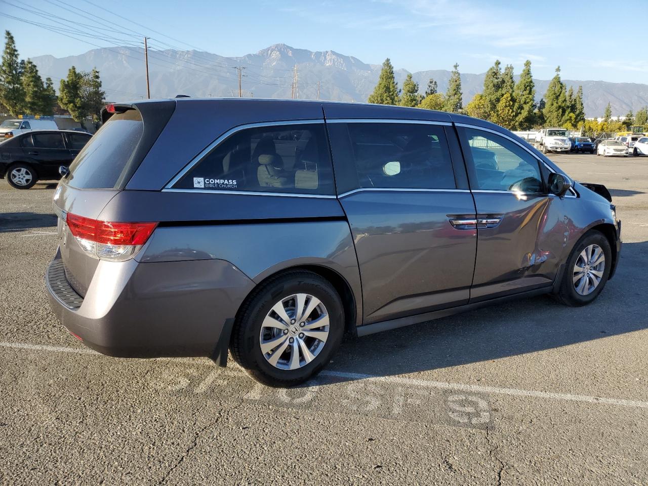 Lot #2991881192 2016 HONDA ODYSSEY EX