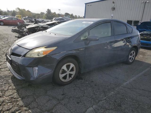 TOYOTA PRIUS 2015 blue hatchbac hybrid engine JTDKN3DU5F0468498 photo #1