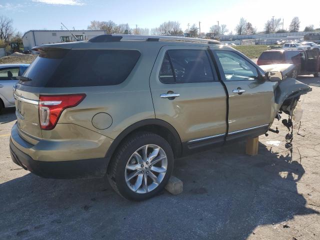 FORD EXPLORER L 2013 green 4dr spor gas 1FM5K8F81DGB53121 photo #4