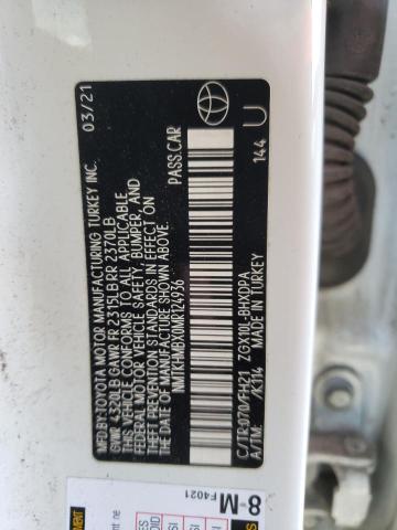 2021 TOYOTA C-HR XLE - NMTKHMBX0MR124936