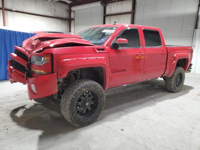 CHEVROLET SILVERADO 2018 red  gas 3GCUKREC2JG284750 photo #1