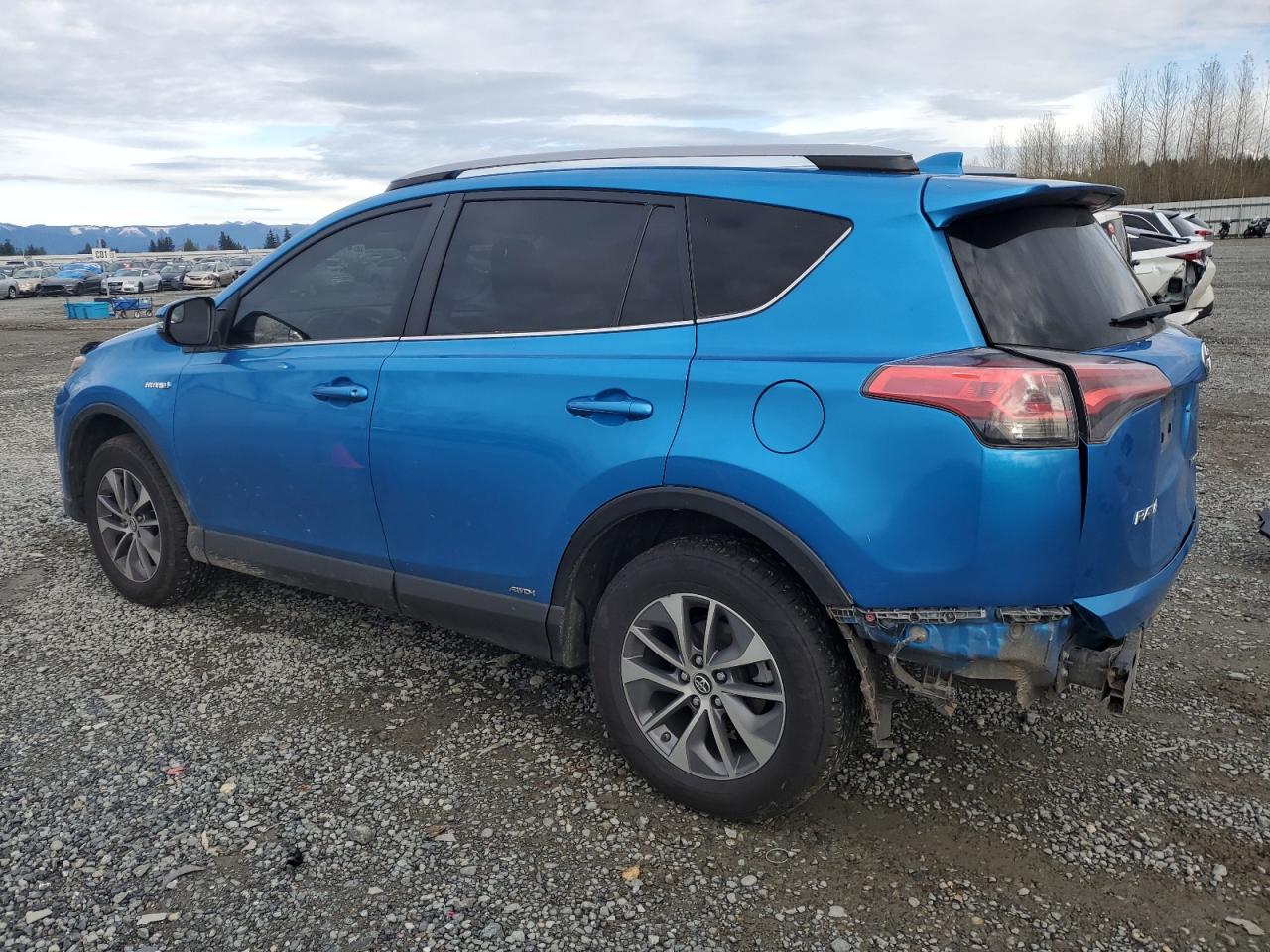 Lot #3020457238 2018 TOYOTA RAV4 HV LE