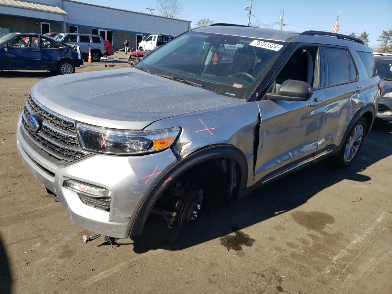 Lot #2991193119 2021 FORD EXPLORER X