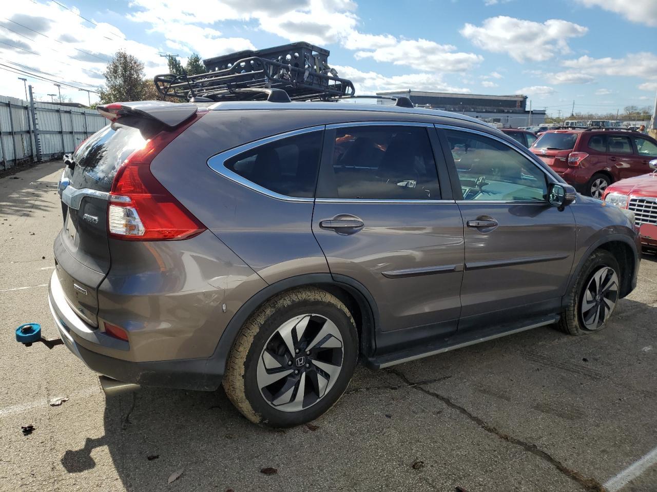 Lot #2989045600 2015 HONDA CR-V TOURI