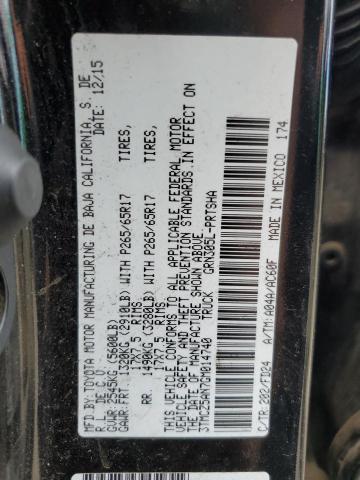 2016 TOYOTA TACOMA DOU - 3TMCZ5AN7GM014740