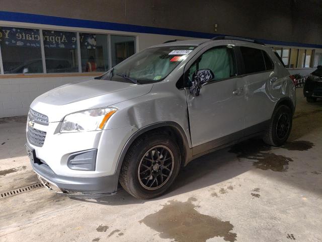 CHEVROLET TRAX 1LT 2016 silver  gas 3GNCJLSB4GL279886 photo #1