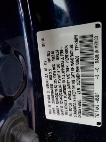 2015 HONDA CR-V LX - 3CZRM3H39FG708600
