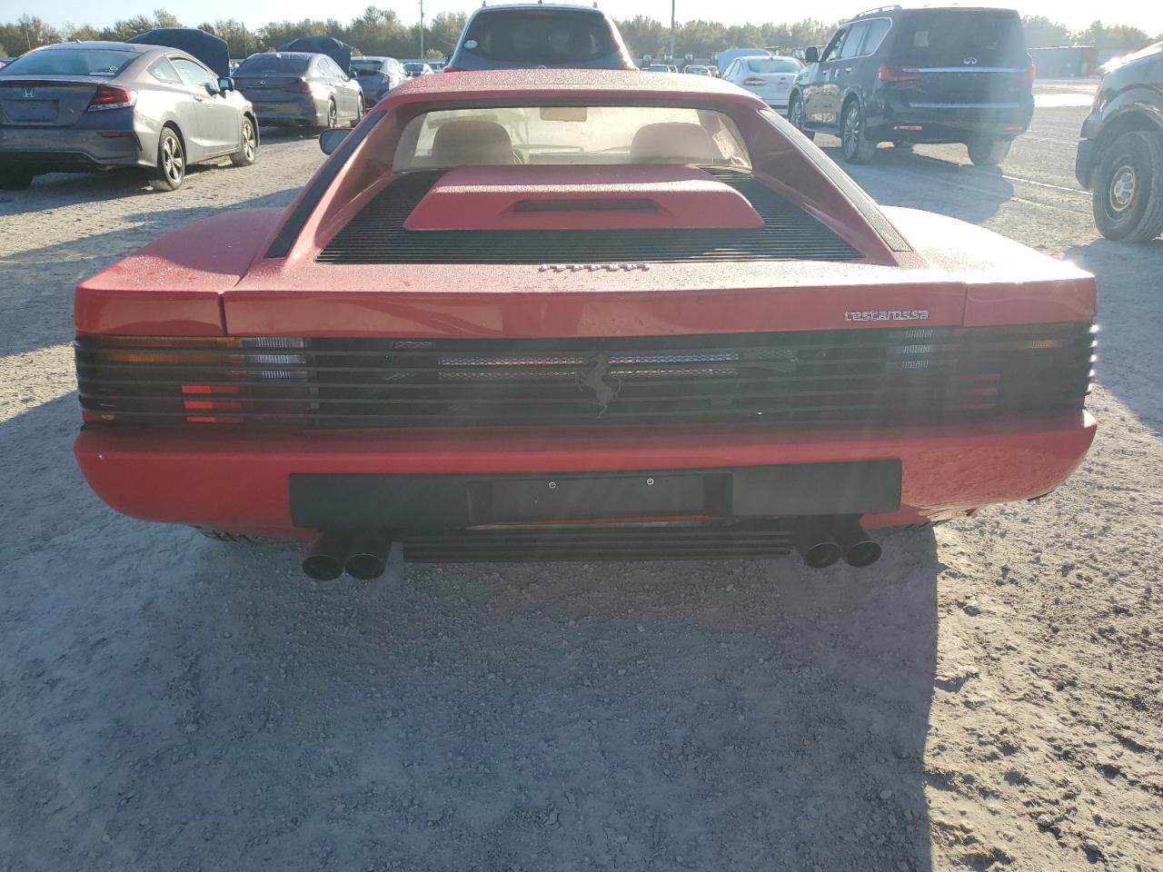 Lot #3046750758 1987 FERRARI TESTAROSSA