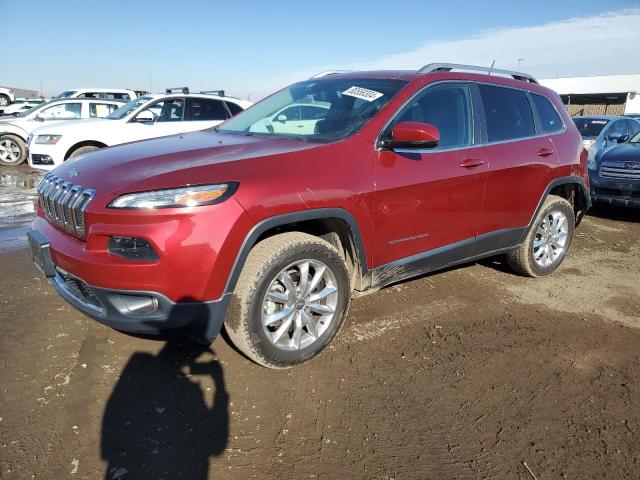 JEEP CHEROKEE L 2014 burgundy  flexible fuel 1C4PJMDS4EW282100 photo #1