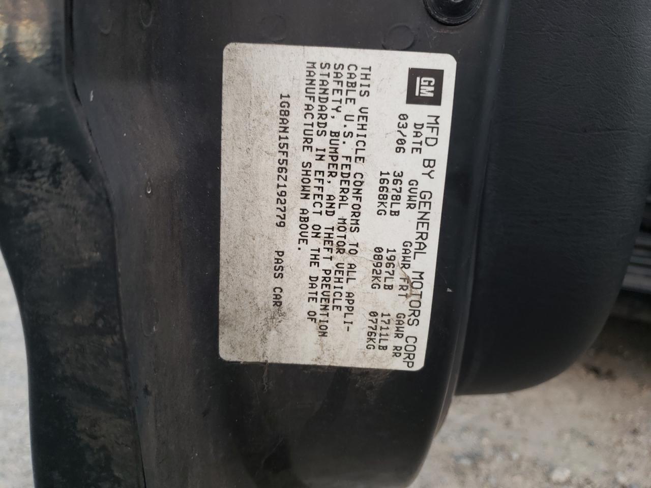 Lot #2989267703 2006 SATURN ION LEVEL