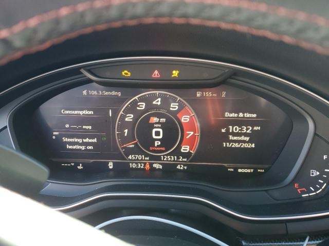 2019 AUDI S5 PRESTIG WAUC4CF58KA097352