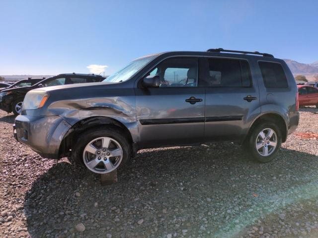 HONDA PILOT LX 2011 gray  gas 5FNYF4H24BB003308 photo #1