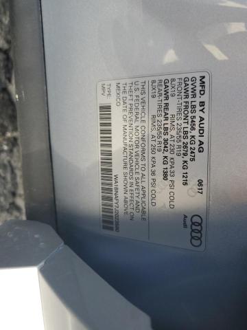 2018 AUDI Q5 PREMIUM - WA1BNAFY7J2023580