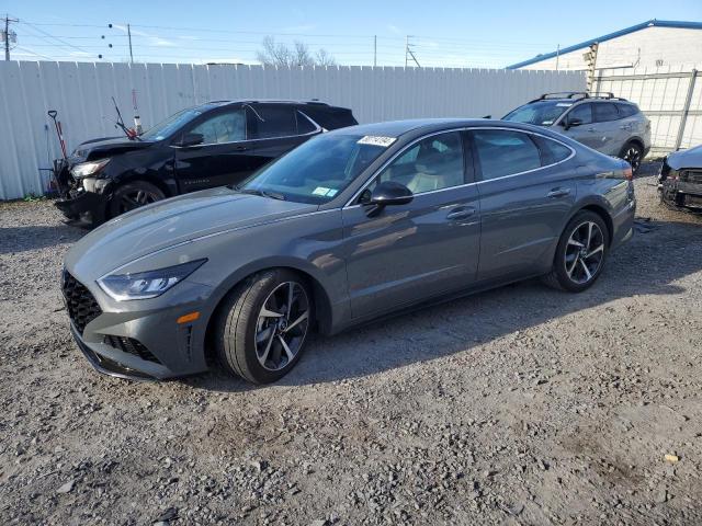 HYUNDAI SONATA SEL 2021 gray  gas 5NPEJ4J28MH116341 photo #1