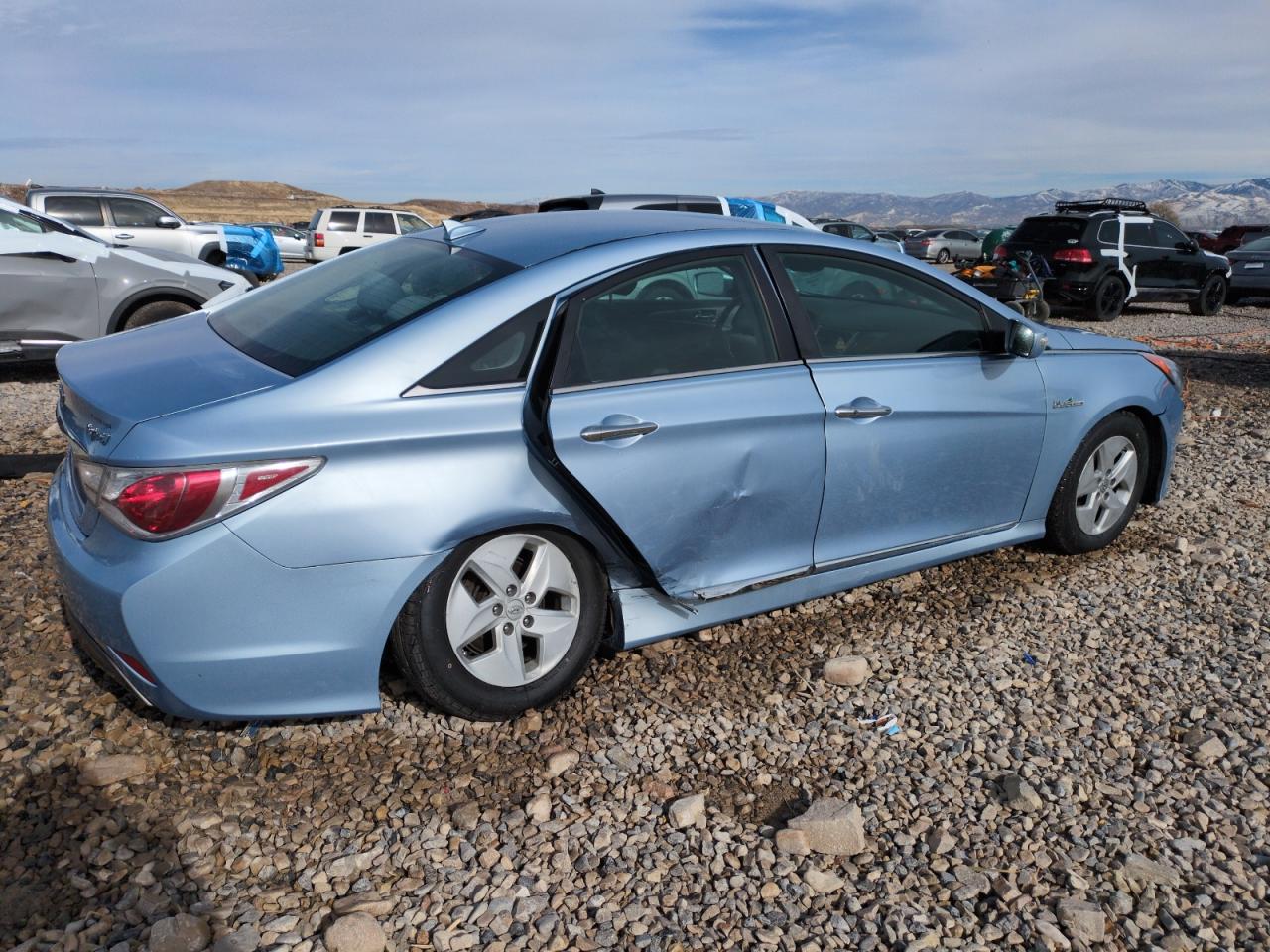 Lot #3004465865 2012 HYUNDAI SONATA HYB