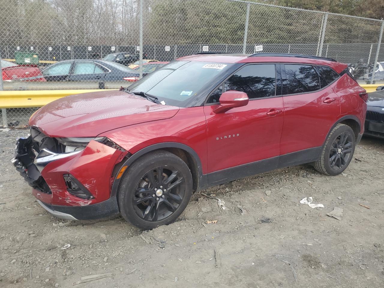 Lot #3024162814 2019 CHEVROLET BLAZER 3LT