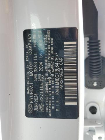 2024 HYUNDAI ELANTRA SE KMHLM4DG7RU847857