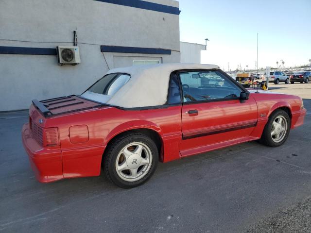 FORD MUSTANG GT 1991 red converti gas 1FACP45E1MF103845 photo #4