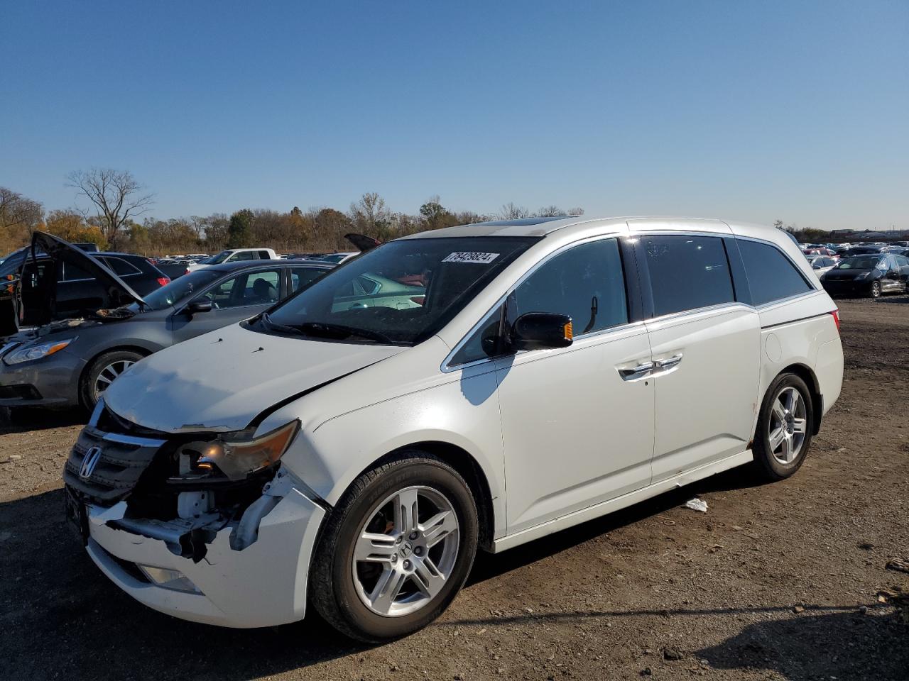 Lot #3009134299 2013 HONDA ODYSSEY TO