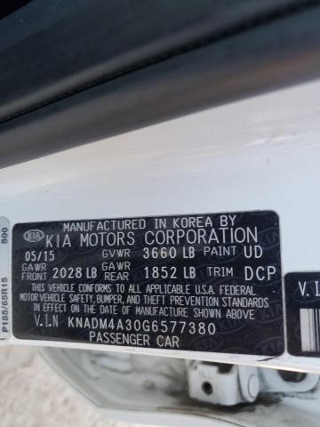 2016 KIA RIO LX - KNADM4A30G6577380
