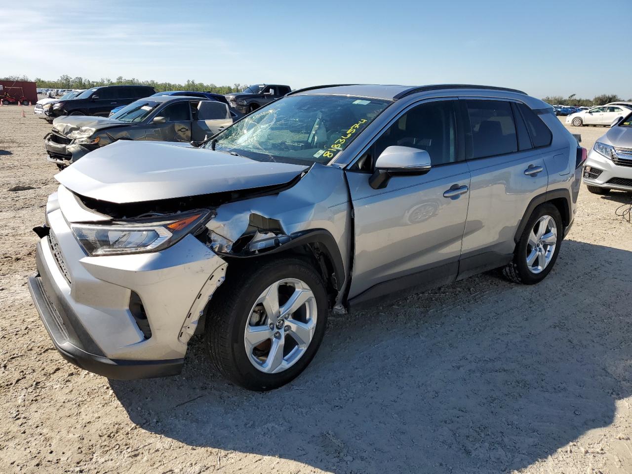 Lot #2993640491 2020 TOYOTA RAV4 XLE