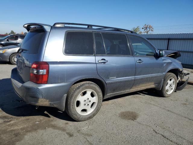 TOYOTA HIGHLANDER 2007 blue  gas JTEDP21A170129371 photo #4