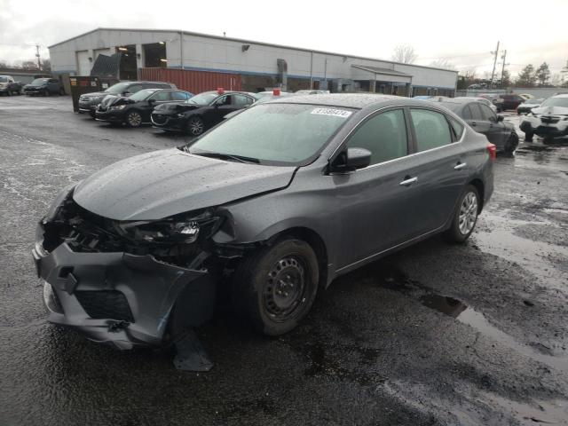 NISSAN SENTRA S 2017 gray  gas 3N1AB7AP7HL718181 photo #1