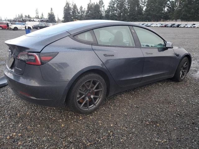 VIN 5YJ3E1EB0NF136300 2022 TESLA MODEL 3 no.3