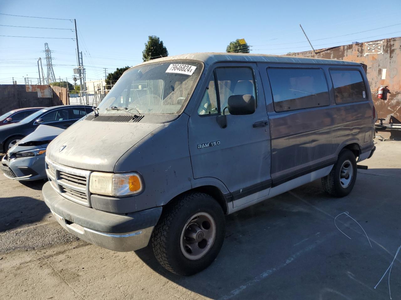 Lot #2962197160 1994 DODGE RAM WAGON