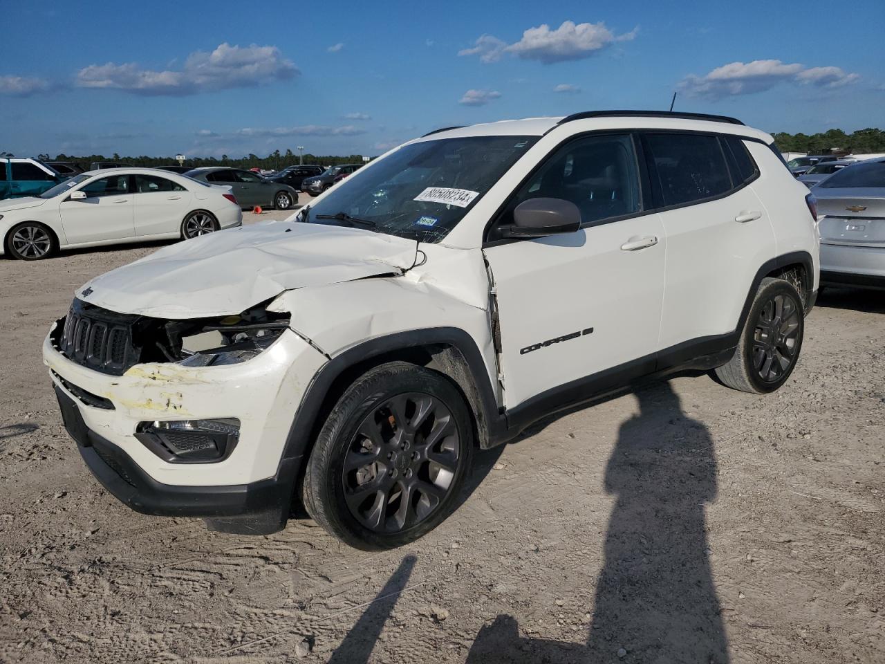 Lot #3009079348 2021 JEEP COMPASS 80