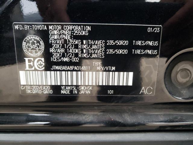 2023 SUBARU SOLTERRA P JTMABABA8PA014811