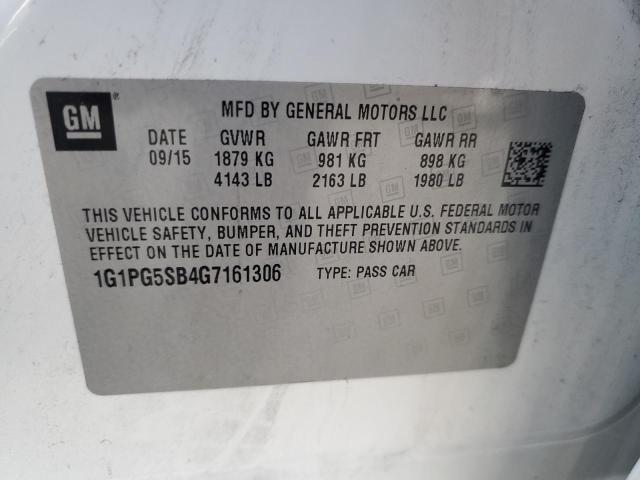 2016 CHEVROLET CRUZE LIMI - 1G1PG5SB4G7161306