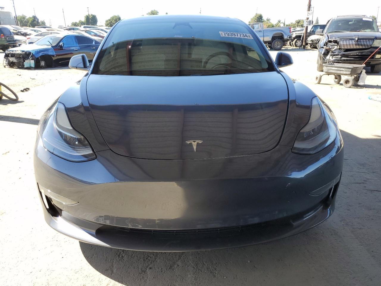 Lot #3033423084 2022 TESLA MODEL 3