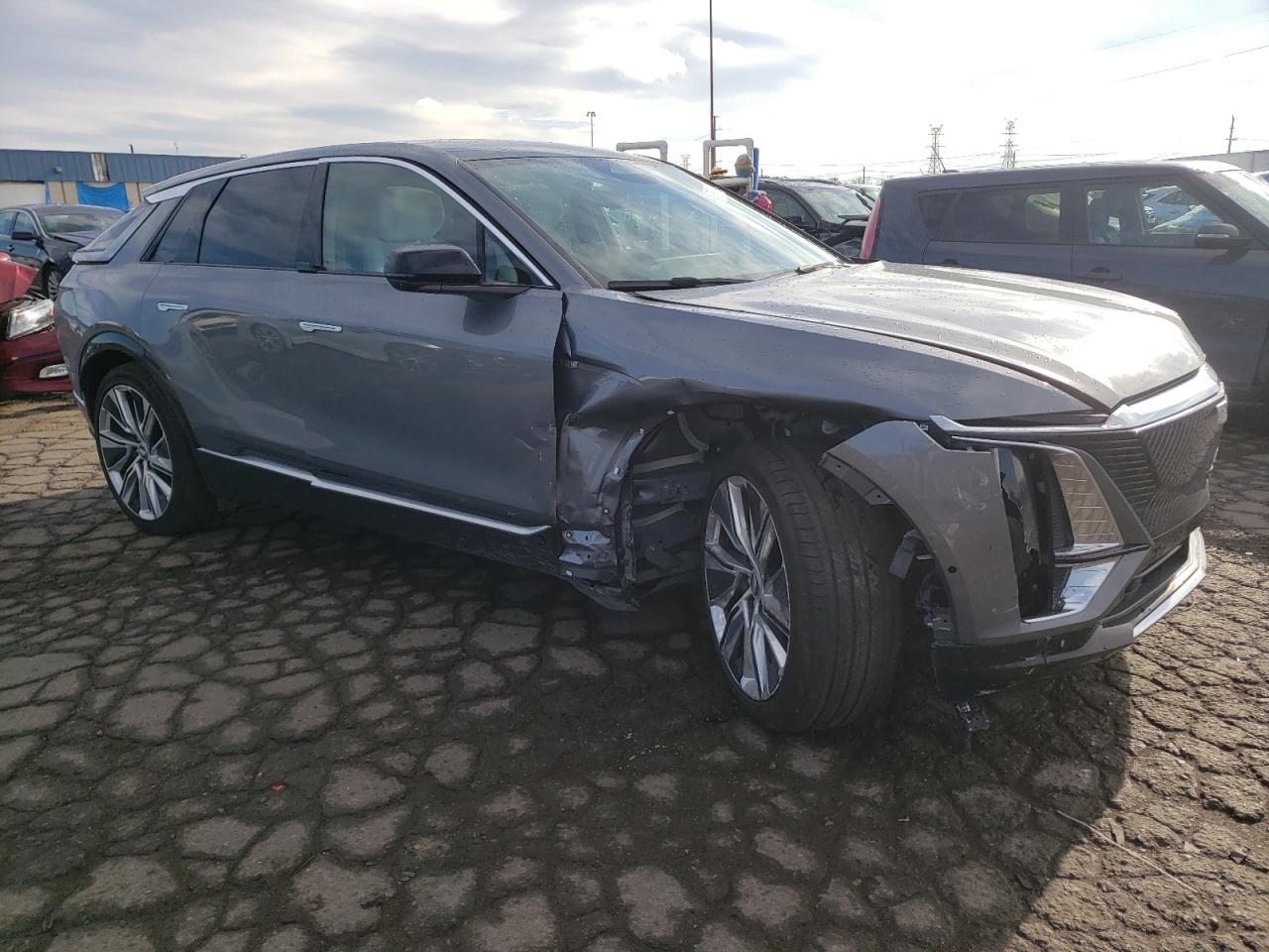 Lot #2972353425 2023 CADILLAC LYRIQ LUXU