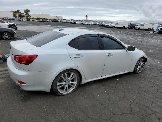 LEXUS IS 250 2007 white  gas JTHBK262375027857 photo #4