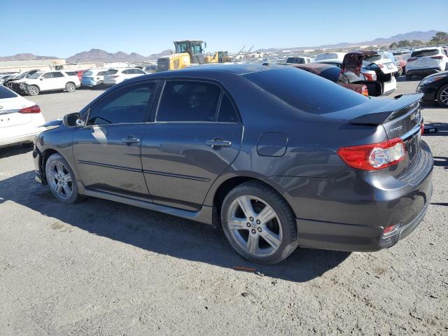 TOYOTA COROLLA BA 2013 charcoal  gas 5YFBU4EE9DP184312 photo #3