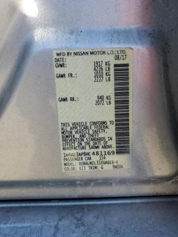 2017 NISSAN ALTIMA 2.5 - 1N4AL3AP8HC481169