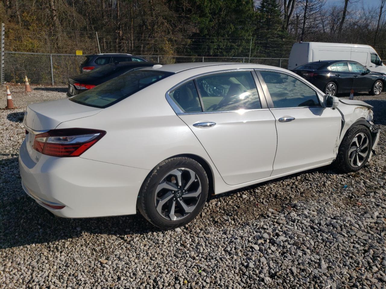 Lot #2991692050 2017 HONDA ACCORD EXL