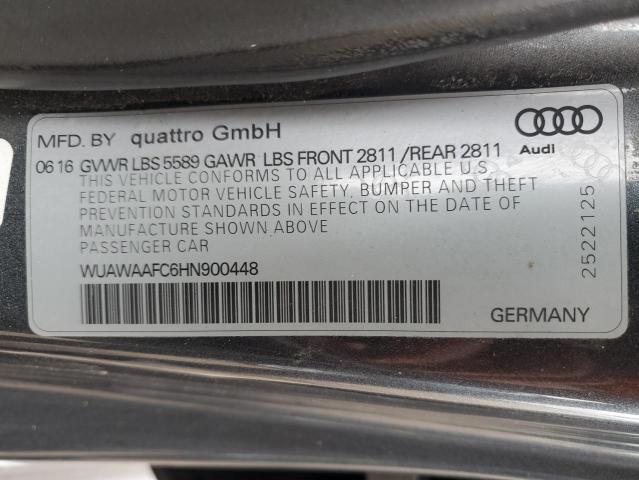 2017 AUDI RS7 PRESTI WUAWAAFC6HN900448