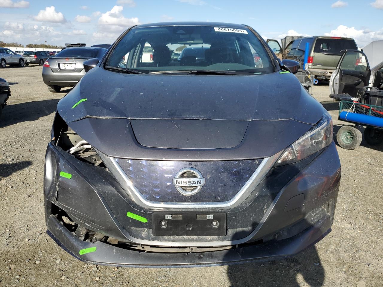 Lot #2994407027 2021 NISSAN LEAF SV PL