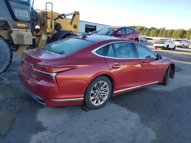 LEXUS LS 500 BAS 2019 red  gas JTHB51FF1K5007992 photo #4