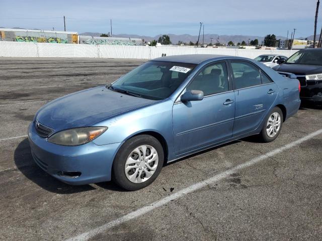 TOYOTA CAMRY LE 2002 blue  gas 4T1BE32K62U569761 photo #1