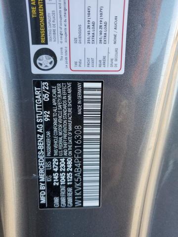 2023 MERCEDES-BENZ SL 43 AMG W1KVK5AB4PF016308