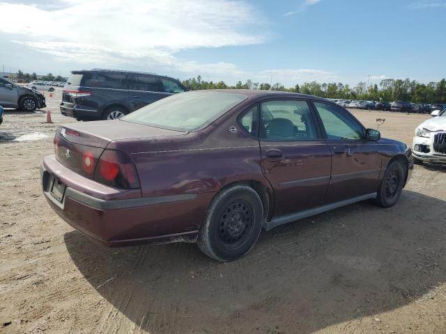 CHEVROLET IMPALA 2004 maroon  gas 2G1WF52E749301013 photo #4