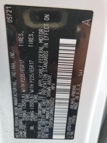 2021 TOYOTA SIENNA XLE - 5TDYSKFCXMS026652