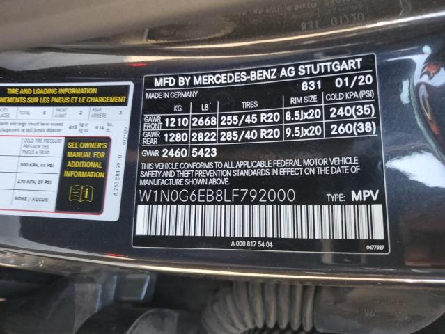 VIN W1N0G6EB8LF792000 2020 Mercedes-Benz GLC-Class,... no.12