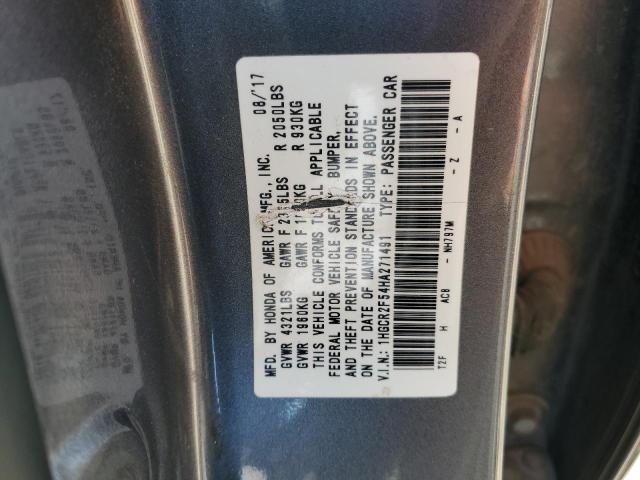 2017 HONDA ACCORD SPO - 1HGCR2F54HA271491