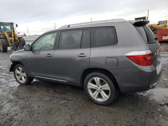 TOYOTA HIGHLANDER 2008 charcoal  gas JTEES43A682063823 photo #3